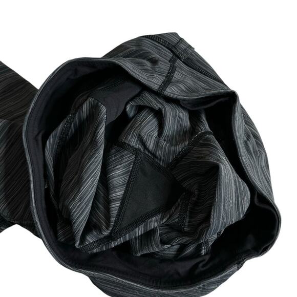 Lululemon Run Top Speed Cropped Leggings Active Pants Women’s Size 6 Gray - Picture 4 of 12